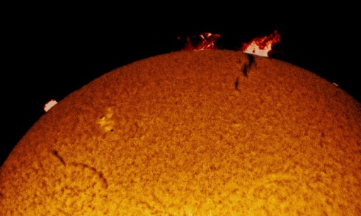 HA-Sonne am 03.06.2005